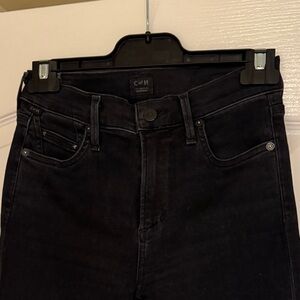 Citizens Of Humanity Black High Rise Jeans - Style Rocket